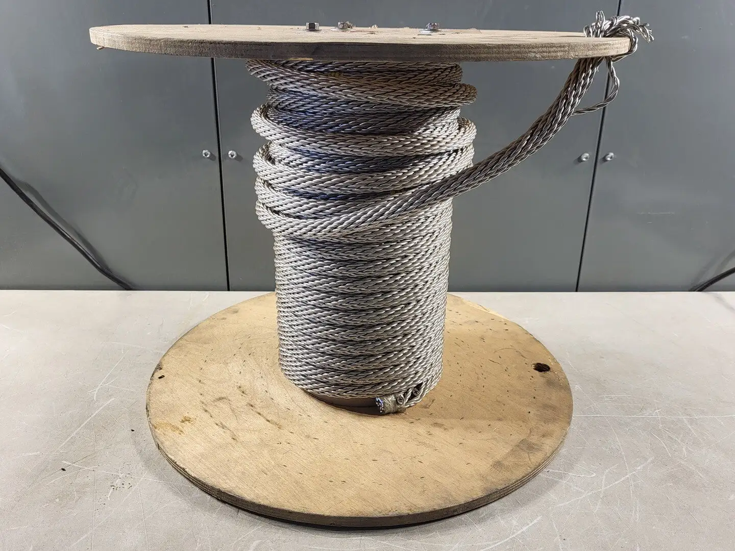 Braided Lighting Protection Aluminum Cable