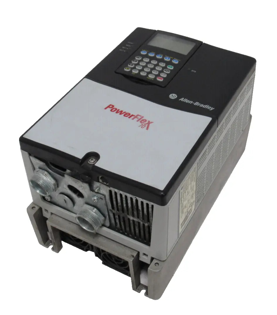 USED ALLEN BRADLEY 20AD014A3AYYAEC1 POWERFLEX 70 SER.A 10HP