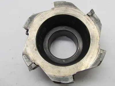 Ingersoll 4" Face Mill indexable Milling Cutter 1 1/2" Arbor 6-Inserts