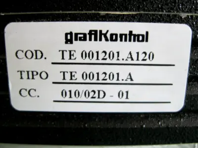 USED GrafiKontrol TE 001201.A120