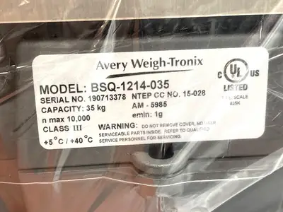 New | in-Stock Avery Weigh-Tronix ZP900-1214-035-PB1 Platform Scales Michigan US | Maverick Industrial Sales #1398227
