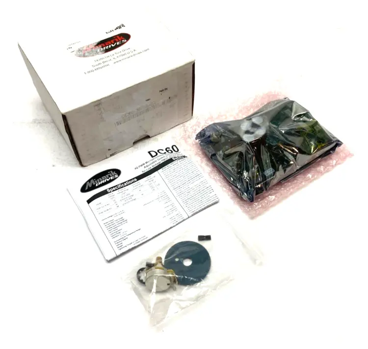Used MINRAIK DRIVES LOW VOLTAGE MOTOR CONTROL DRIVE DC60-4Q SERIES Motor Controllers | Maverick Industrial Sales #1117322