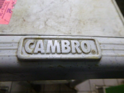 Cambro 3 Shelf Plastic Utility Cart