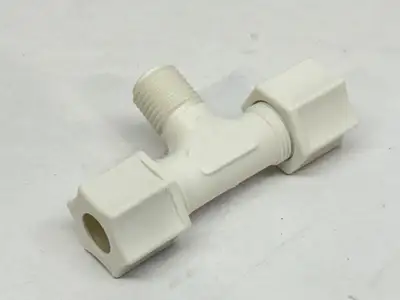 60-6-4-P-PG | JACO  Polypropylene Male Branch Tee 3/8 OD x 1/4 MP LOT OF 7 - New Other
