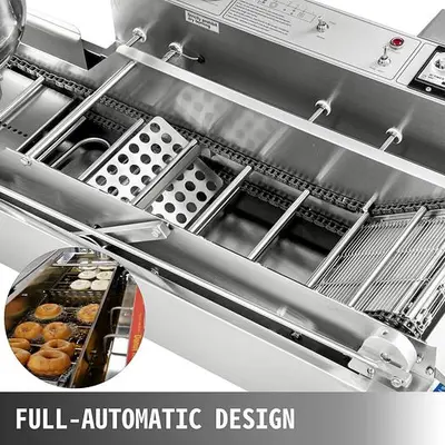Mega mini donut machine - 1100 per hour - two track