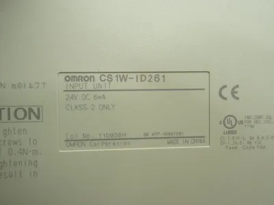 USED OMRON CS1WID261