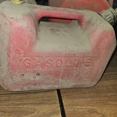 Lot of 3 Gas Cans