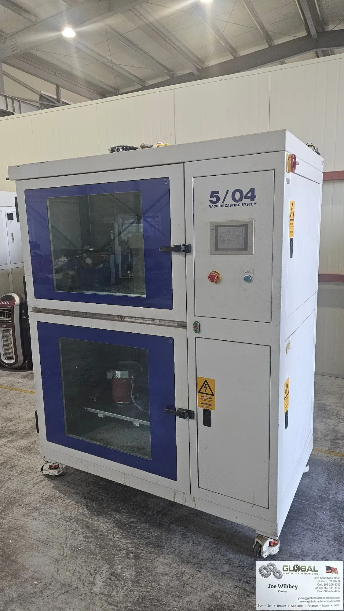 MCP HEK 5/04 Vacuum Casting Machine w/ Vario-Vac Nylon Plus