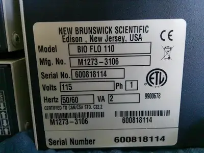New Brunswick Scientific BioFlo 110 Modular Fermentation System