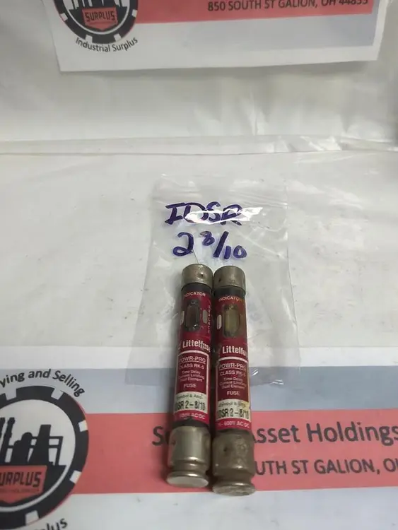 Used LITTELFUSE IDSR2-8/10 Miscellaneous Equipment (Electrical & Power) | Surplus Asset Holdings #1193693