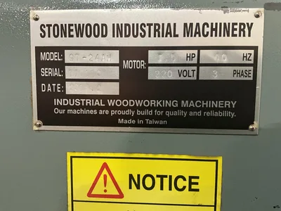 ST-24AH | Stonewood Industrial Machinery | Planers