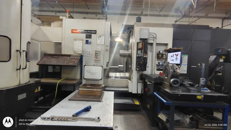Used 2005 MAZAK MAZATECH FH-6800 Horizontal Machining Centers Illinois US | Asset Exchange Corporation #1322906