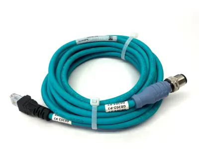 Used Turck Double Ended Ethernet Cordset RJ45 to M12 M/M U-04394 PLC Ethernet Equipment Michigan US | Maverick Industrial Sales #1402523