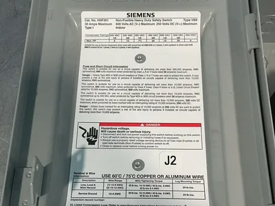 New | in-Stock SIEMENS HNF361 Circuit Breakers Ohio US | HGR 24 #1277767