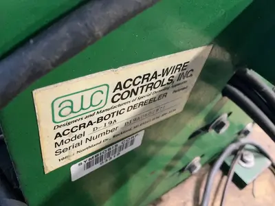 Used ACCRAWIRE CONTROLS D19A Wire Dereelers Ohio US | HGR 24 #1358026