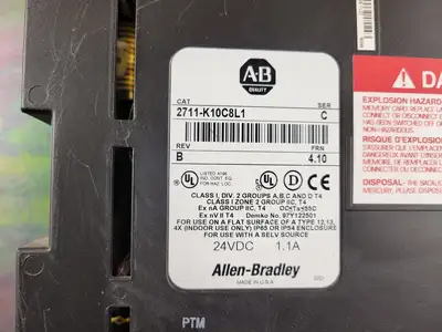 USED ALLEN-BRADLEY 2711-K10C8L1
