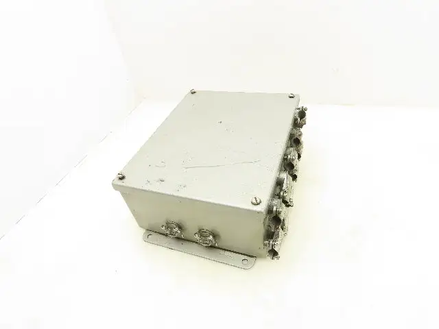 Hoffman Electrical Enclosure 10x8x4" Screw Cover Wall Mount
