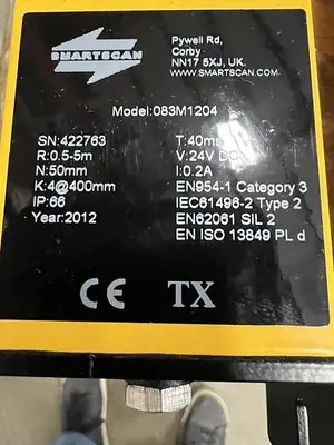 New | in-Stock 2012 SMARTSCAN 083M1204 Safety Products (Other) Michigan US | RAB Industries, Inc. #184209