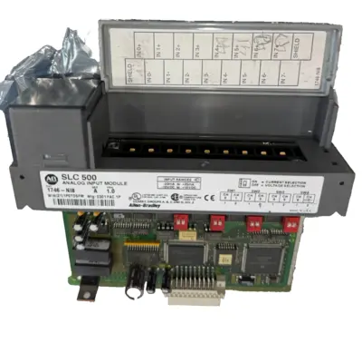 USED ALLEN BRADLEY 1746-NI8 ANALOG INPUT SER. A SLC500