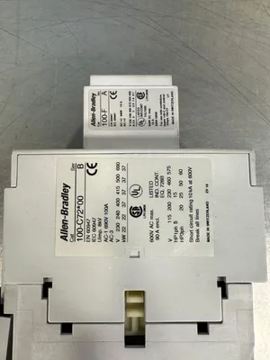 Allen Bradley 100-C72*00 Contactor Relay w/ Allen Bradley 100-F (4B-29