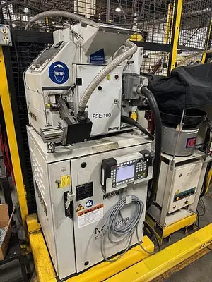 Used NELSON/FANUC STUD WELDING CELL WITH FANUC M-710IC/50 R-30IB AND ROBOT INTERFACE Robotic Welding Cells | Harbor Machinery Inc. #1283382