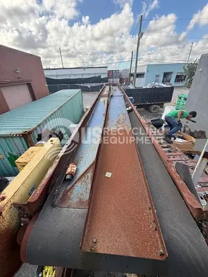 USED REM TWO (2) 30" X 20' INFEED CONVEYORS