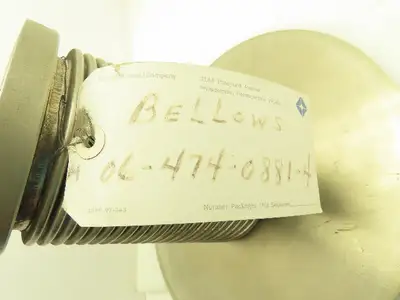 Bellows Safety Relief Valve Internal Part 6" Inlet 8" Outlet Stainless Belllow