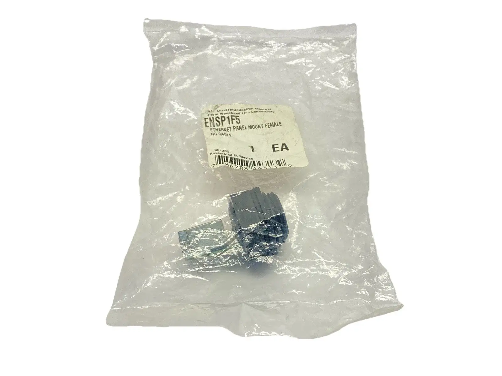NEW MOLEX ETHERNET PANEL MOUNT CONNECTOR CAT5E RJ45