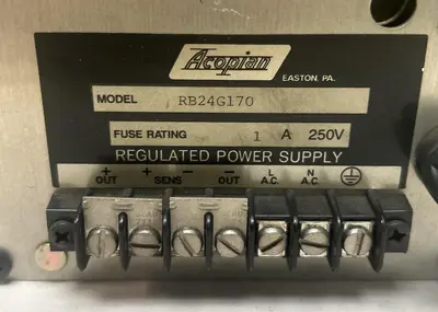 Used ACOPIAN RB24G170 Miscellaneous Equipment (Electrical & Power) Ohio US | Surplus Asset Holdings #1238749