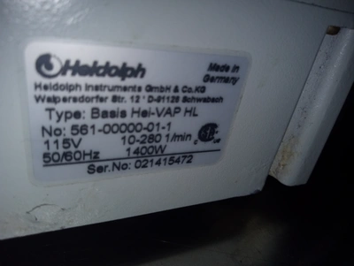 Used HEIDOLPH HEIDOLPH HEI-VAP VALUE DIGITAL Evaporators / Concentrators California US | Biotech Equipment Sales #1464384