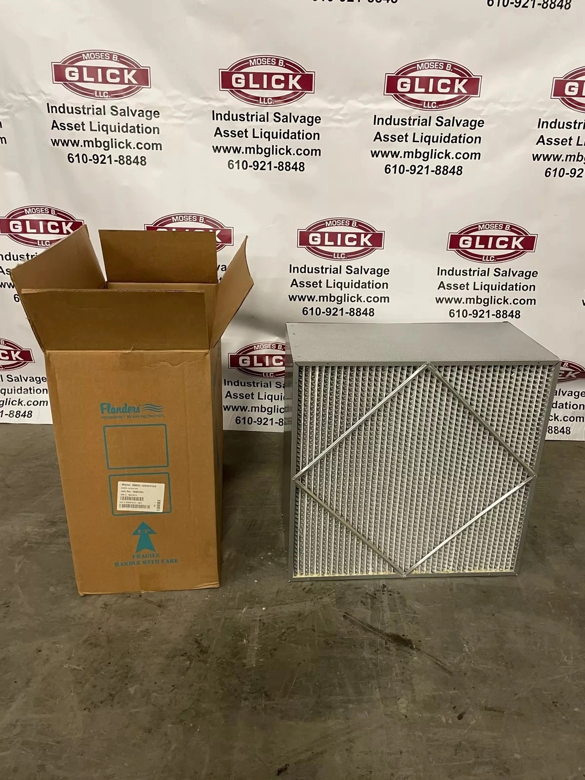 Flanders 89055.1224241H PrecisionCell MERV 14 Rigid Filter 24 x 24 -NIB