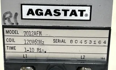 USED AGASTAT 7012AFM