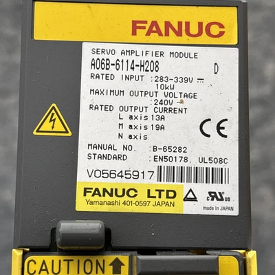Used FANUC A06B-6114-H208 Misc Industrial Equipment California US | Davliegogo LLC #1732478
