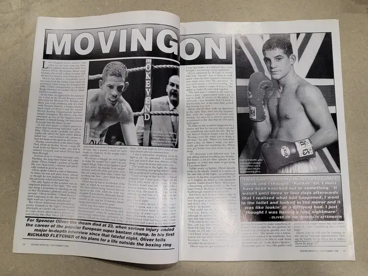 Used BOXING MONTHLY SEPTEMBER 1998 Office Equipment British Columbia CA | Lenmark #266941
