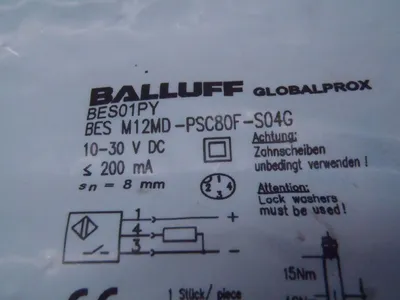 USED BALLUFF PROXIMITY SENSOR