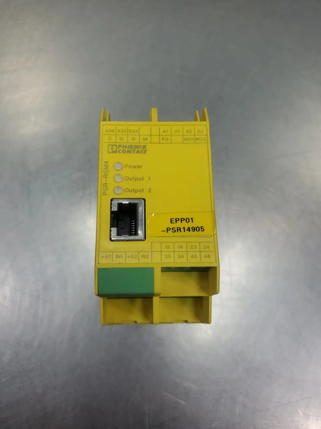 USED Phoenix Contact PSR-SPP-24DC/RSM4/4X1-K0C Safety Relay Module