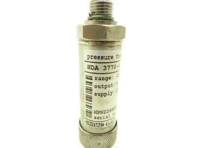 Hydac Electronic HDA 3770-A-250-188 Hydraulic Pressure Transducer 250 Bar 12-30V