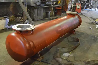 19.6 Sq.M. S/S Shell & Tube Heat Exch.