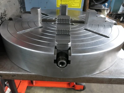Amestra (Germany) 24″ 4 Jaw Lathe Chuck Plain Back Hollow Chuck
