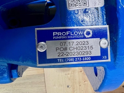 Circor Allweiler 3" Progressive Cavity Pump