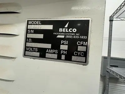 Belco model ST 2210 shrink tunnel