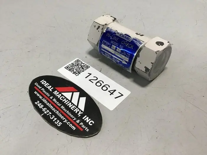 Used TOKIMEC DT8P1-03-20-JA-20 Valves/Fittings Michigan US | Ideal Machinery #591169