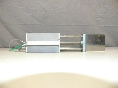 USED FESTO DFM-16-80-P-A-GF PNEUMATIC GUIDED AIR CYLINDER