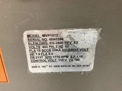USED AEC MVP1012