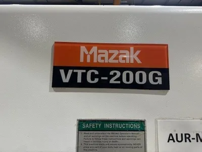 USED 2011 MAZAK VTC-200G-II