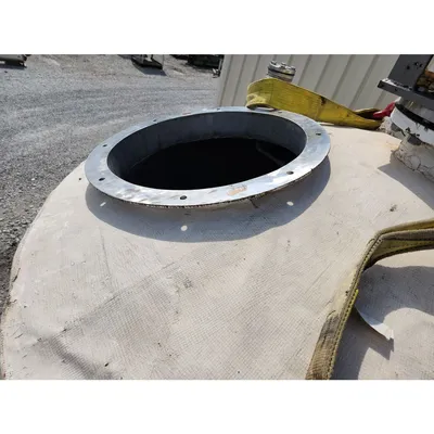 Used 2,200 Gal 316 Stainless Steel Jacketed Pressure Rated Reactor Mix Tank