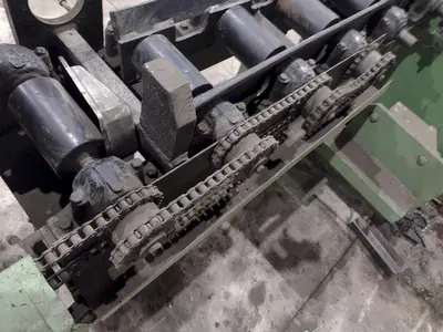 3" IBS MODEL #TSH-545-S TUBE, PIPE & BAR COLD SAW WITH FEED CONVEYOR: STOCK #23032