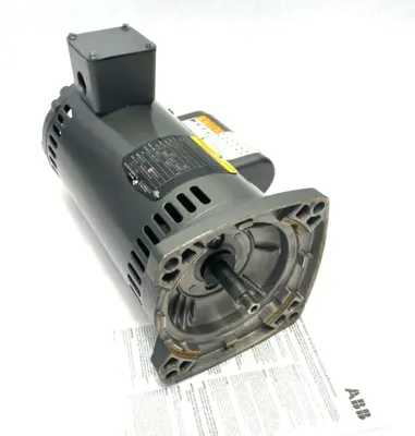 Used ABB Baldor-Reliance Electric Motor 1HP 3450rpm 1-Phase 115/230V 34N433Y593G1 A.C. Motors Michigan US | Maverick Industrial Sales #1392135