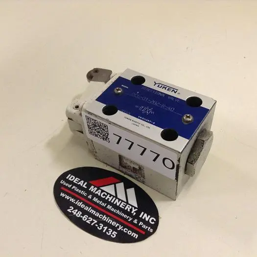 Used YUKEN DCG-01-2B2-R-40 Valves/Fittings Michigan US | Ideal Machinery #685488