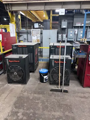 Used 2014 MESSER MPC2000 13.5' X 60' DUAL HEAD PLASMA TABLE Plasma Cutters Illinois US | Machinery Marketing International #1453459